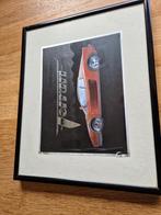 Ferrari GTO Ingelijste Print - Vintage, Ophalen of Verzenden