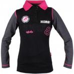Zwart/roze/grijze Red Horse Beta polo maat 128 en S, Dames, Dressuur, Nieuw, Ophalen of Verzenden