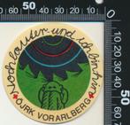 Sticker:Ojrk vor Arlberg, Ophalen of Verzenden, Zo goed als nieuw, Bedrijf of Vereniging