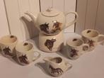 Jet servies Horses. (Paarden)., Overige typen, Ophalen of Verzenden, Zo goed als nieuw, Overige stijlen