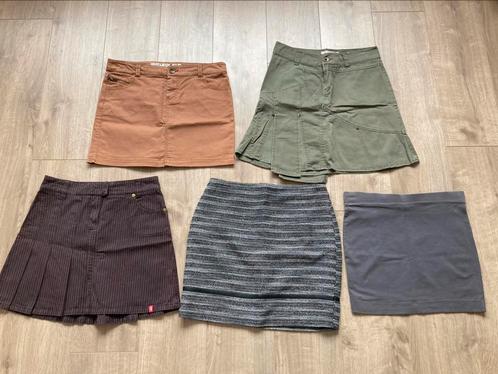 6 korte rokjes maat S - bruin groen grijs zwart, Kleding | Dames, Rokken, Zo goed als nieuw, Maat 36 (S), Zwart, Boven de knie