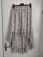 Asymmetrische rok Papillon, mt L zomerrok, Bruin, Maat 42/44 (L), Ophalen of Verzenden, Zo goed als nieuw