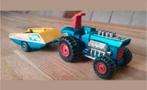 Matchbox King Size Mod Tractor & Trailer K-3/4 – jaren ’70, Ophalen of Verzenden, Gebruikt, Hijskraan, Tractor of Landbouw, Matchbox