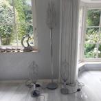 Lampenset modern 3 delig 1 staande en 2 kleinere  €65.00, Ophalen, Zo goed als nieuw, Metaal, 150 tot 200 cm