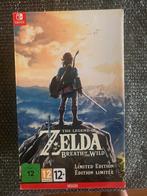 Zelda Breath of the Wild Limited Edition Switch, Avontuur en Actie, Online, Verzenden, 1 speler