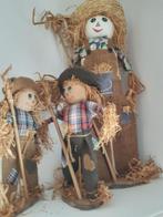 Poppen van stro, Ophalen