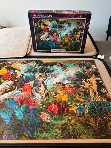 Legpuzzel 1000 stukjes “fauna fantasies”, birdiversity beschikbaar voor biedingen