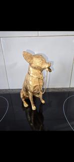 Goudkleurige Chihuahua, Verzamelen, Beelden en Beeldjes, Ophalen of Verzenden, Dier
