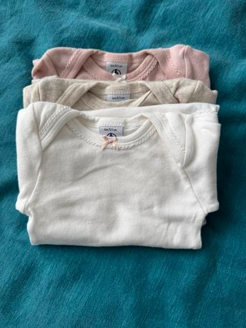 Petit Bateau Setje & Rompers Maat 6m/67cm beschikbaar voor biedingen