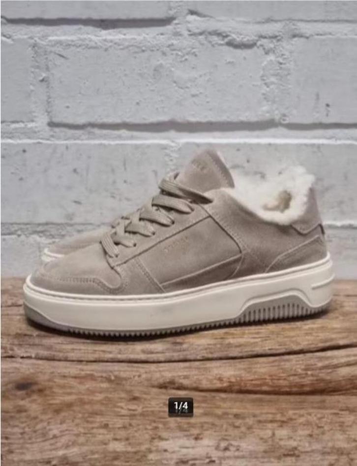 Nubikk - Prachtige leren sneakers maat 37 - Nieuw €220, Kleding | Dames, Schoenen, Nieuw, Sneakers of Gympen, Beige, Ophalen of Verzenden