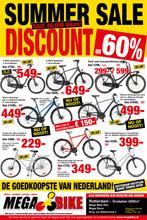 Back 2 School Acties bij Mega Bike! 60% korting, Ophalen, Nieuw, 50 km per accu of meer, Overige merken