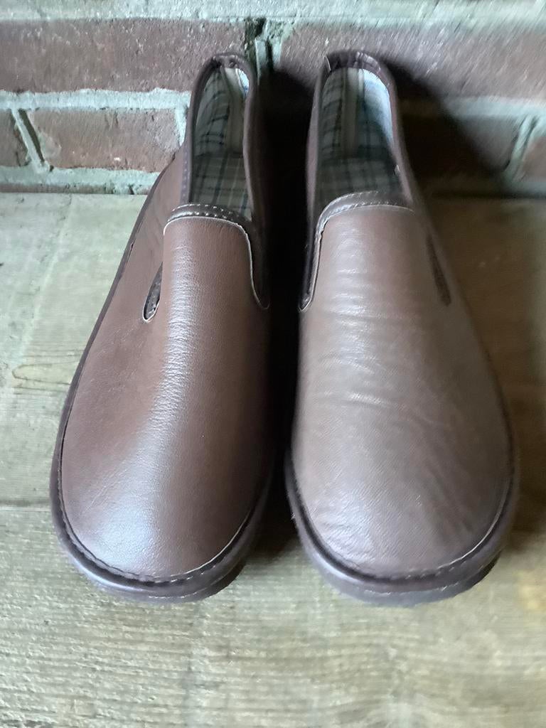 Bio Leaf pantoffels maat 46, Ophalen of Verzenden, Zo goed als nieuw, Zwart, Pantoffels of Sloffen