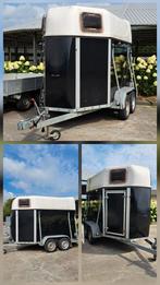 Twee paards trailer, Ophalen, Gebruikt, Hout