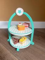 Etalage met cakejes hout, Kinderen en Baby's, Speelgoed | Houten speelgoed, Ophalen, Zo goed als nieuw, Overige typen