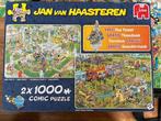 Jan van Haasteren - BBQ party/Food truckfestival 2x1000 stuk, Ophalen of Verzenden, 500 t/m 1500 stukjes, Legpuzzel, Zo goed als nieuw