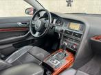 Zwarte Audi A6 3.2 FSI 4X4 Quattro Sedan Automaat 256PK!, Auto's, Automaat, Zwart, 1655 kg, Leder en Stof