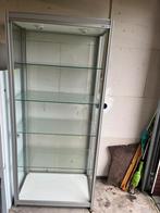 Siletsy vitrinekast met verlichting, Huis en Inrichting, Kasten | Vitrinekasten, Ophalen, 50 tot 100 cm, Zo goed als nieuw, 150 tot 200 cm