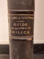 Praktische gids over Belgisch militair recht, Gent, 1890, Boeken, Oorlog en Militair, Gelezen, Ophalen of Verzenden, Voor 1940