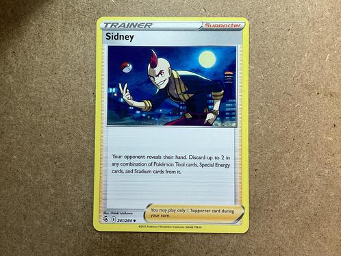 1x Sidney [FST 241/264] (Near Mint), Hobby en Vrije tijd, Verzamelkaartspellen | Pokémon, Zo goed als nieuw, Losse kaart, Ophalen of Verzenden