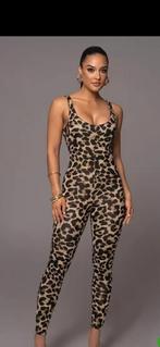 Nieuw luipaard print Jumpsuit met hoge stretch maat M, Ophalen of Verzenden, Nieuw, Maat 38/40 (M)
