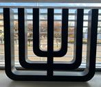 Menorah Kandelaar, Ophalen, Kunststof, 25 tot 50 cm, Zwart