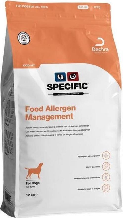 Hondenvoer, Specific CDD-HY - 12 kg, Dieren en Toebehoren, Dierenvoeding, Hond, Ophalen of Verzenden