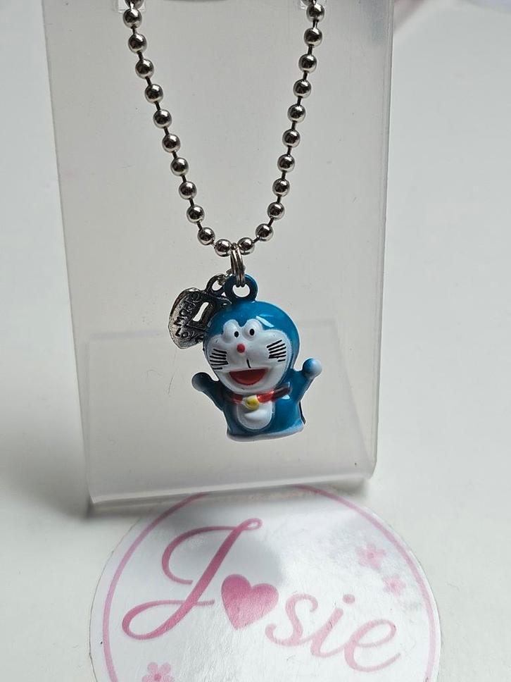 Leuke Tashanger met Doraemon #19, Sieraden, Tassen en Uiterlijk, Kettingen, Nieuw, Kunststof, Blauw, Met hanger, Ophalen