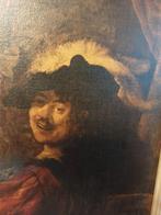 Antiek schilderij Rembrandt van Rijn ZIE BESCHRIJVING, Ophalen of Verzenden