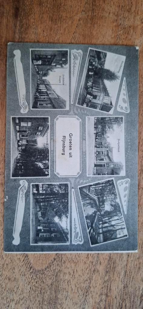 Oude Ansichtkaart Rijnsburg - John v.d. Gugten Hz., Verzamelen, Ansichtkaarten | Nederland, Gelopen, Zuid-Holland, Voor 1920, Ophalen of Verzenden