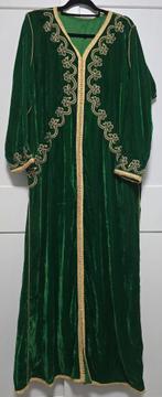 Marokkaanse Feestjurk Handgemaakt Maat L/XL, Ophalen, Maat 42/44 (L), Handgemaakt, Gedragen