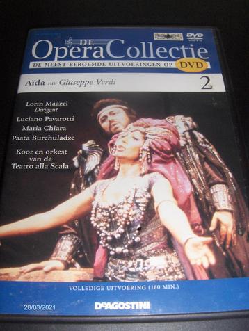 Verdi Opera's: Aïda-Attila-I due Foscari+I Vespri Siciliani. beschikbaar voor biedingen