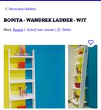 Bopita Witte Wandrek Ladder, Huis en Inrichting, Ophalen of Verzenden, Zo goed als nieuw