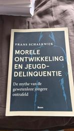 Frans Schalkwijk - Morele ontwikkeling en jeugddelinquentie, Ophalen, Zo goed als nieuw, Frans Schalkwijk
