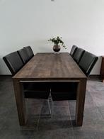 Eetkamer tafel (inclusief stoelen), Ophalen, Zo goed als nieuw