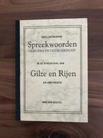 Streektaal Spreuken Gilze en Rijen - Wim van Gestel, Boeken, Ophalen of Verzenden, Zo goed als nieuw