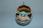 Star Wars baby Yoda Hallmark ornament kerst The Mandolorian, Ophalen of Verzenden, Zo goed als nieuw, Actiefiguurtje