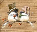 snijmallen Vogeltjes Kerst NIEUW, Hobby en Vrije tijd, Kaarten | Zelf maken, Verzenden, Nieuw, Kerst, Pons of Mal