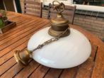 Vintage Art Deco Stijl hanglamp van EF Frantzen, Ophalen, Zo goed als nieuw