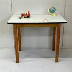 Compacte jaren 60 vintage eettafel werkplek bureau formica, Ophalen, Gebruikt, 50 tot 100 cm, Onbekend