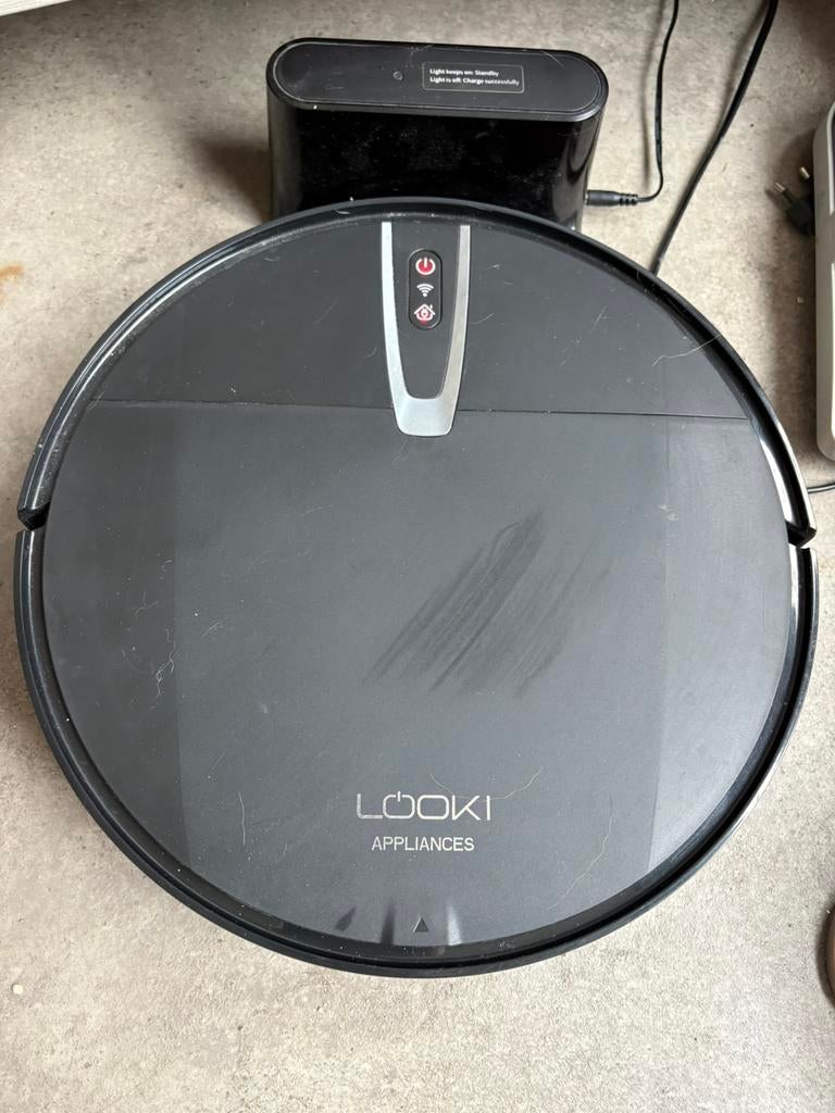 Robotstofzuiger met dweil functie, Gebruikt, Robotstofzuiger, Ophalen, Stofzak