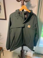 Carhartt Windbreaker Heren Maat S - Donkergroen, Ophalen of Verzenden, Zo goed als nieuw, Maat 46 (S) of kleiner, Groen