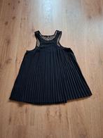 prachtig zwart plissé topje in maat S merk Ciao Milano, Verzenden, Zwart, Zo goed als nieuw, Ciao Milano