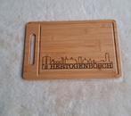 Borrelplank met de skyline van Den Bosch | Kerstcadeau idee, Ophalen of Verzenden, Nieuw, Rechthoekig, Hout