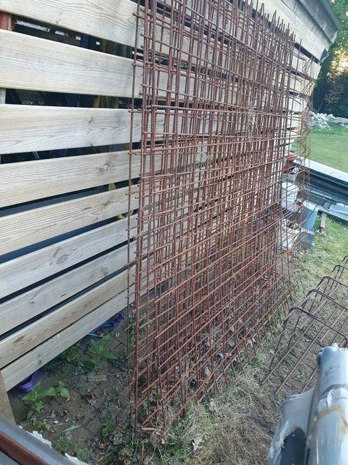 betonstaal matten 150 x150 8 mm dik, Doe-het-zelf en Verbouw, Overige Doe-het-zelf en Verbouw, Gebruikt, Ophalen