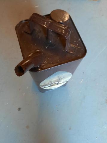 Vintage Gedecoreerde Jerrycan - Handgeschilderd Landschap beschikbaar voor biedingen