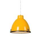 QAZQA PENDANT HANGLAMP ANTEROS 38 GEEL, Glas, Ophalen of Verzenden, Zo goed als nieuw, 75 cm of meer