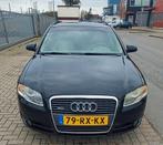 Audi A4 2.0 TFSI 147KW Avant Quattro AUT 2005 Zwart, Auto's, Audi, Automaat, Stoelverwarming, Beige, 4 cilinders