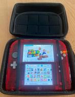 Nintendo 2DS Transparant Rood, Spelcomputers en Games, Spelcomputers | Nintendo 2DS en 3DS, Ophalen of Verzenden, Zo goed als nieuw
