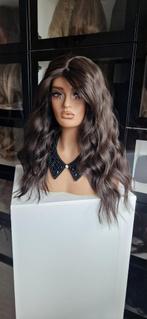 HaarTopper: #21 - Gemêleerd bruin - Wavy - 50/55cm, Sieraden, Tassen en Uiterlijk, Uiterlijk | Haarverzorging, Ophalen, Nieuw