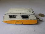1956 Dinky Toys 190 CARAVAN (Geel-Wit) -C-., Hobby en Vrije tijd, Modelauto's | 1:43, Ophalen of Verzenden, Gebruikt, Overige typen